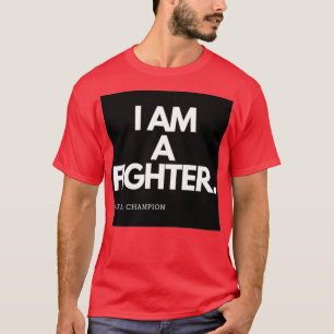 CAMISETA EU SOU UM LUTADOR