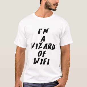 Camiseta Eu sou um mago do WiFi