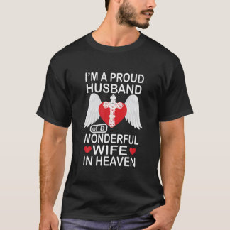 Camiseta Eu sou um marido orgulhoso de uma maravilhosa espo