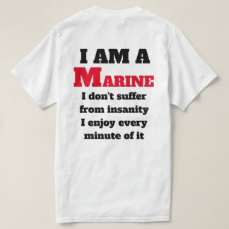 CAMISETA EU SOU UM MARINE