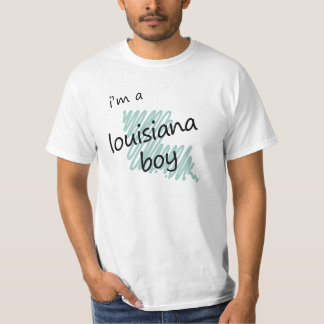 Camiseta Eu sou um menino de Louisiana