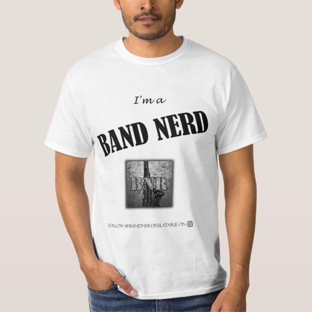 Camiseta Eu sou um nerd da banda (Frente)