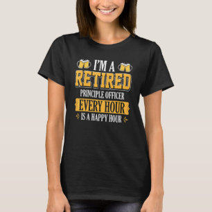 Camiseta Eu sou um Oficial de Princípio Aposentado a cada h