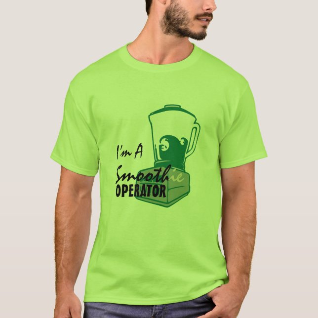 Camiseta Eu sou um operador (IE) liso (Frente)