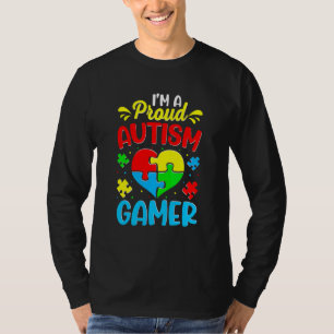 Camiseta Eu sou um orgulhoso Autismo Jovens Jovens Jovens C