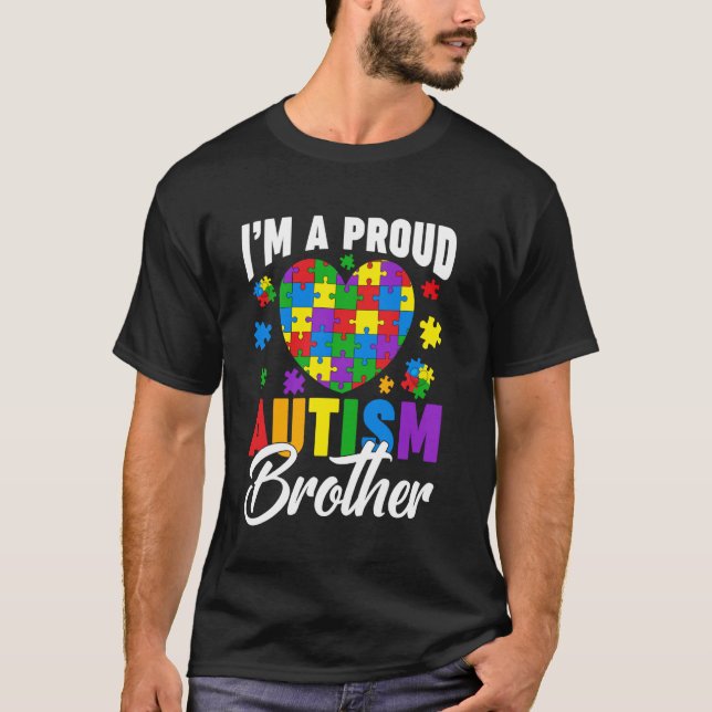 Camiseta Eu sou um orgulhoso Dia da Consciência do Irmão Au (Frente)