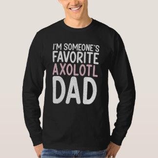 Camiseta Eu sou um Pai Axolotl favorito