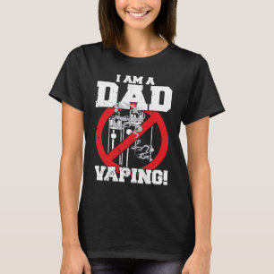 Camiseta Eu sou um Pai contra o violento anti-fumo de pais