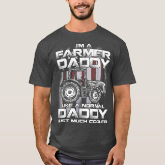 Camiseta Eu sou um Pai de fazendeiro como um Pai normal.