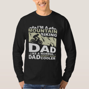 Camiseta Eu Sou Um Pai De Montanha Como Um Pai Normal