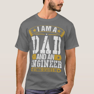 Camiseta Eu Sou Um Pai E Um Engenheiro