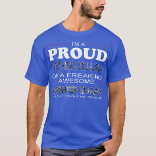Camiseta Eu sou um Pai Orgulhoso... de um Admirável.