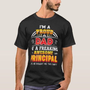 Camiseta Eu sou um Pai Orgulhoso de uma diretora maluca