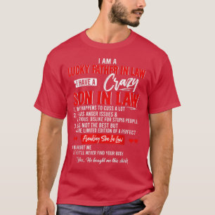 Camiseta Eu Sou Um Pai Sortudo De Direito Engraçado Eu Tenh