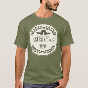 CAMISETA EU SOU UM PATRIOTO AMERICANO