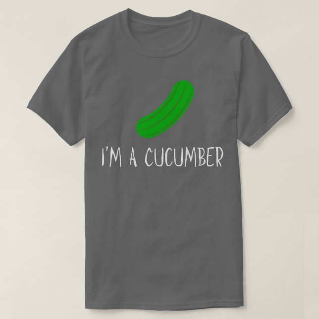 Camiseta Eu Sou Um Pepino (Frente do Design)