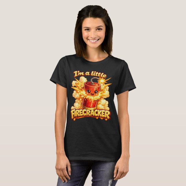 Camiseta Eu Sou um Pequeno Petardo (Frente Completa)
