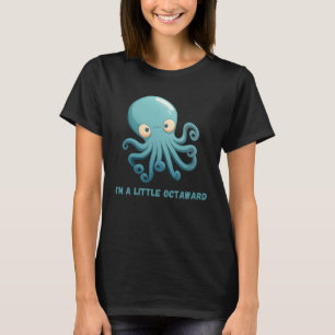 Camiseta Eu sou um Pequeno Polvo Escamudo Coral Atacado