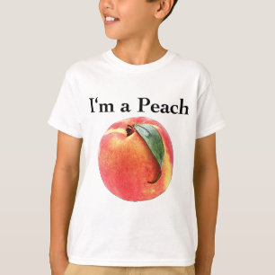 Camiseta Eu sou um pêssego