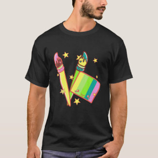 Camiseta Eu Sou Um Pintor De Rosto, Figurino De Artista Bon