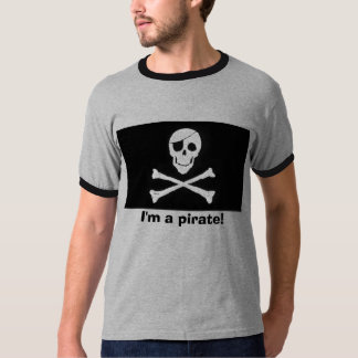 Camiseta Eu sou um pirata!