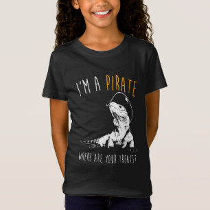 Camiseta Eu sou um pirata Iguana