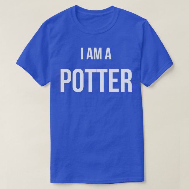 Camiseta Eu sou um Potter (Frente do Design)