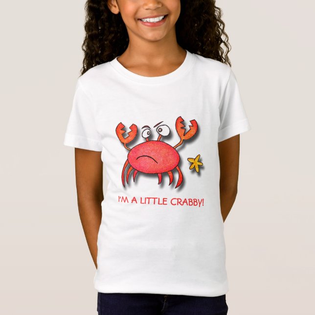 Camiseta Eu sou um pouco Crabby! (Frente)