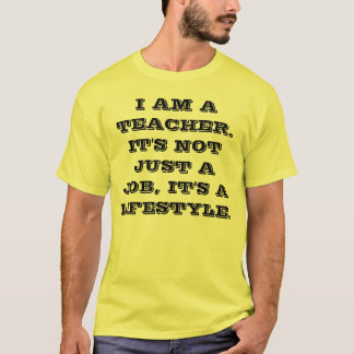 Camiseta Eu sou um professor