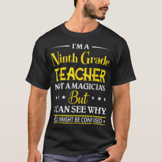 Camiseta Eu Sou Um Professor Da Nona Série Não Um Engraçado