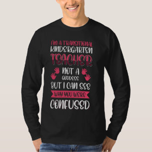 Camiseta Eu sou um professor de infantário transitório não 