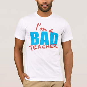 Camiseta Eu sou um professor mau