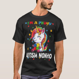 Camiseta Eu sou um Quebra-cabeça de Consciência Autismo Não