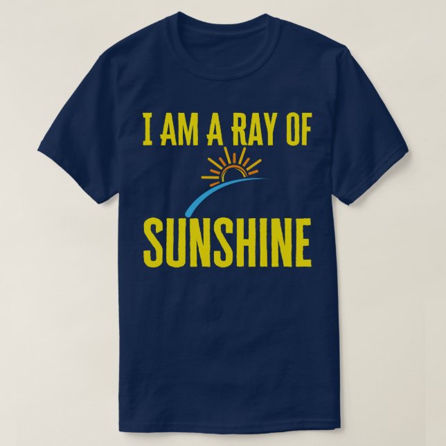 Camiseta Eu Sou Um Raio De Sol (Frente do Design)