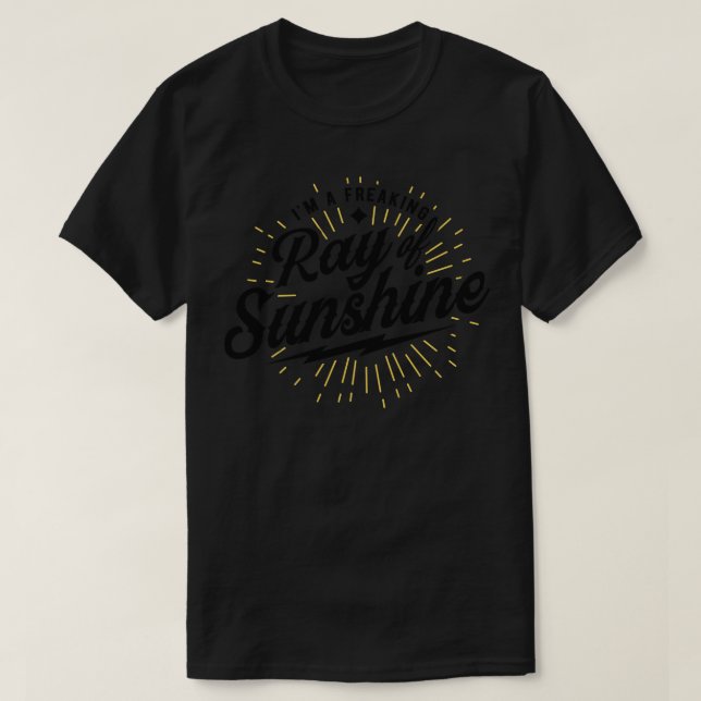 Camiseta Eu Sou Um Raio De Sol Maldito (Frente do Design)