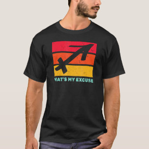 Camiseta Eu Sou Um Sagitário Que É Minha Desculpa Novembro