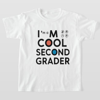 Camiseta Eu Sou Um Segundo Ano Legal de Volta às A