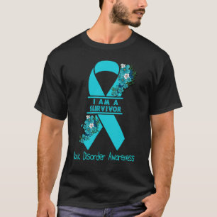 Camiseta Eu Sou Um Sobrevivente Conscientização do Transtor