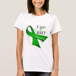 Camiseta Eu sou um sobrevivente da transplantação da medu