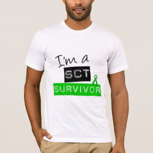 Camiseta Eu sou um sobrevivente de SCT