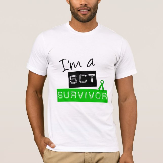 Camiseta Eu sou um sobrevivente de SCT (Frente)