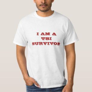 CAMISETA EU SOU UM SOBREVIVENTE DE TBI