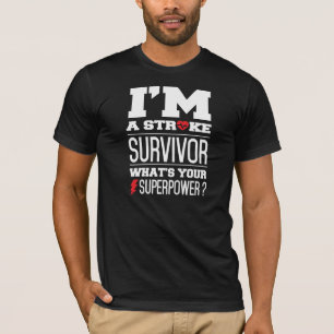 Camiseta Eu sou um sobrevivente do curso. Que é sua