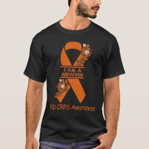 Camiseta Eu Sou Um Sobrevivente RSD CRPS Conscientização