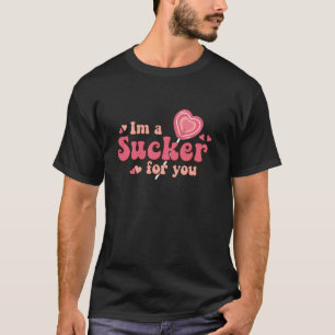 Camiseta Eu sou um sorriso para você doce Coração, amor Fel