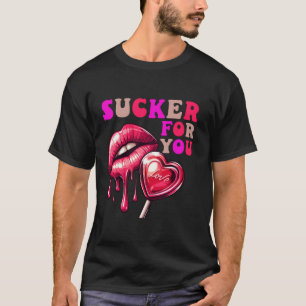 Camiseta Eu sou um sorriso para você doce Coração, amor Fel