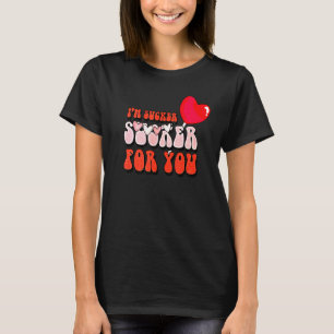 Camiseta Eu sou um sorriso para você doce Coração, amor Fel