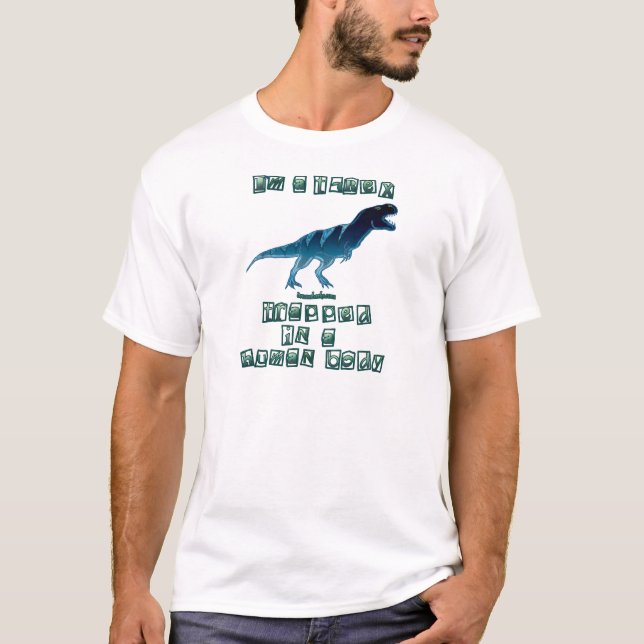 Camiseta Eu sou um T-Rex (Frente)