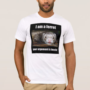 Camiseta Eu sou um t-shirt da doninha