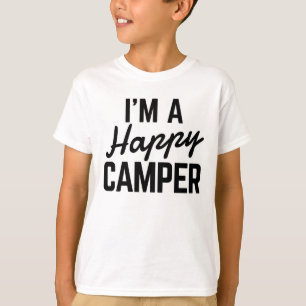 Camiseta Eu sou um t-shirt do campista feliz